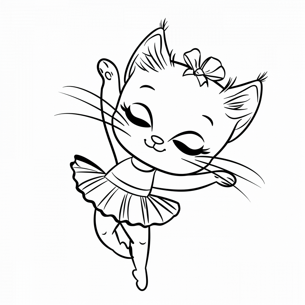 Kitten Ballerina