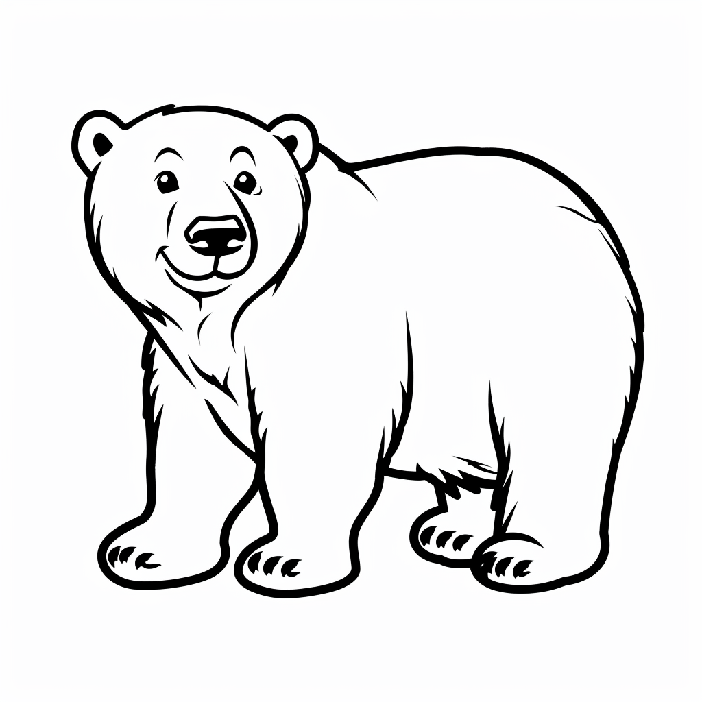 Simple Polar Bear