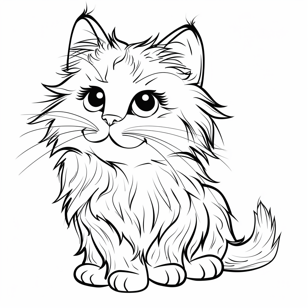 fluffy kitten