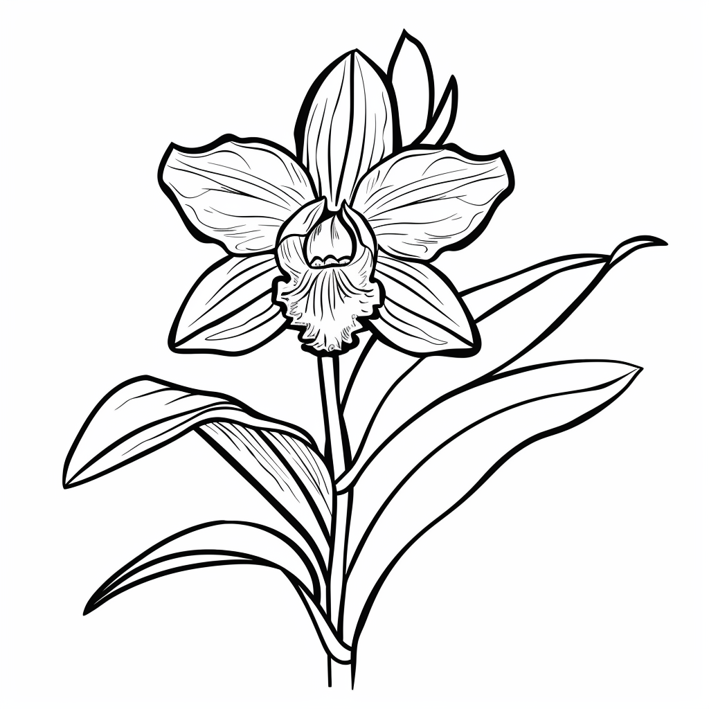 Exotic Tropical Orchid