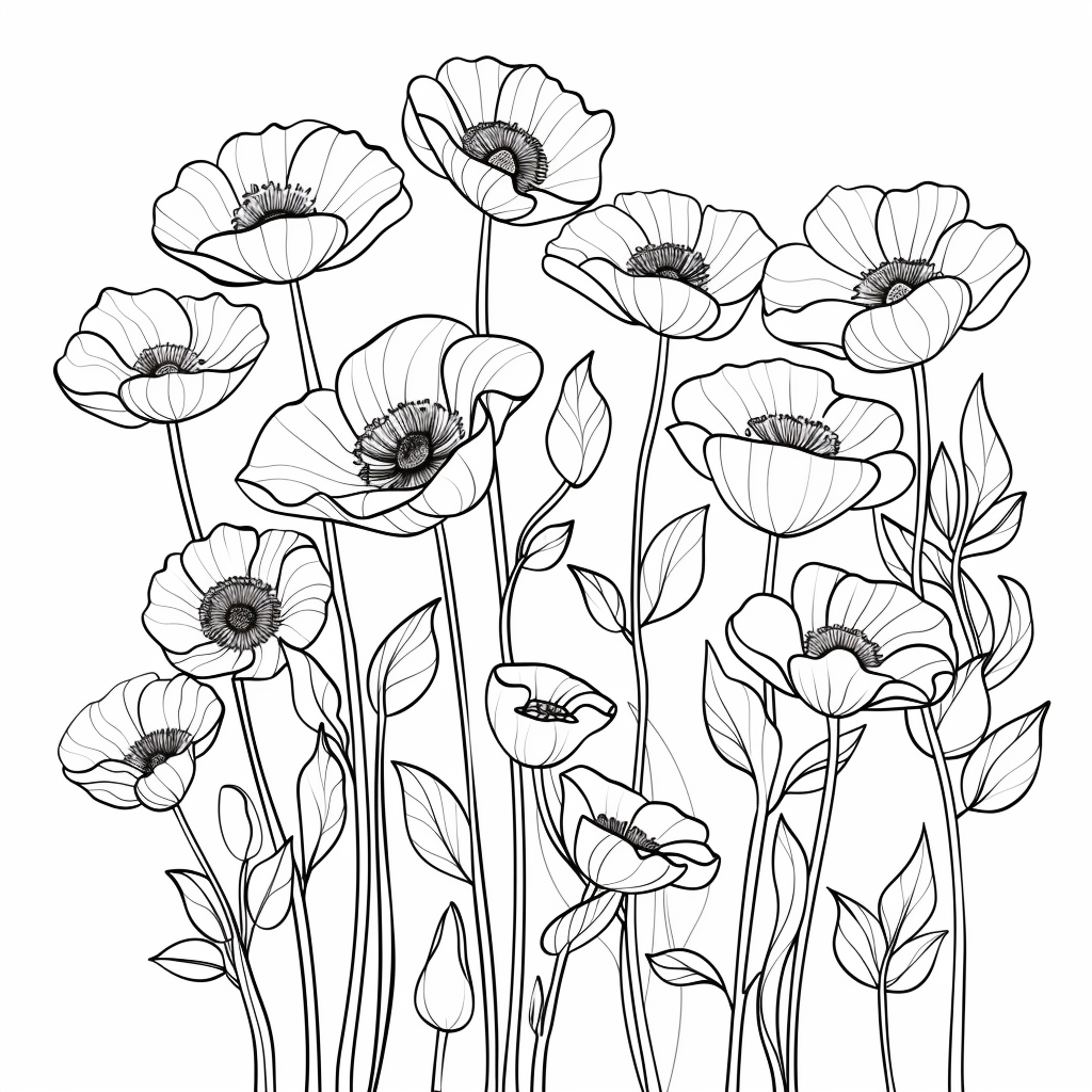 Poppy Anemones